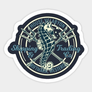 House Velaryon Shipping Co Sticker